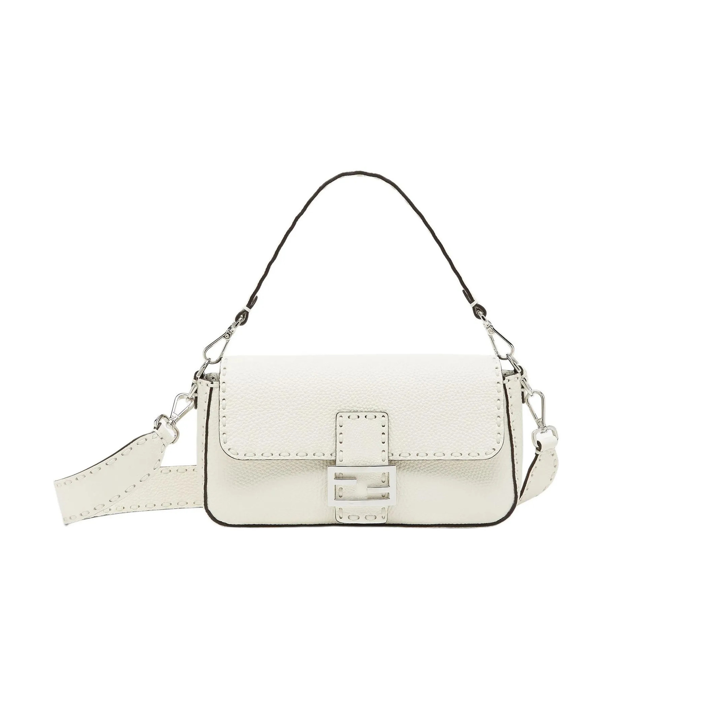 FENDI BAGUETTE FF MEDIUM BAG 8BR600ARBBF1JBP (27*15*6cm)